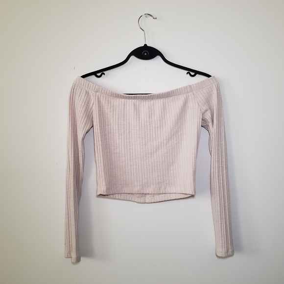 2/$8: Off-The-Shoulder Crop Top - Picture 6 of 6